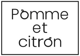 Pomme et citron logotipo